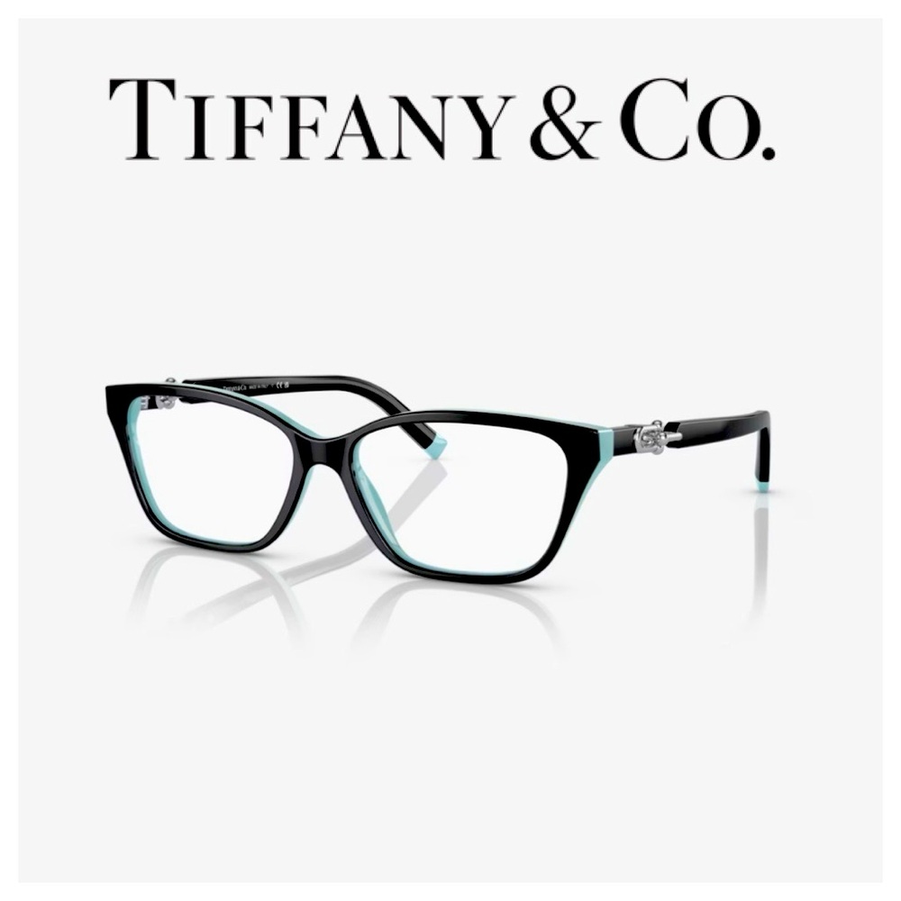 Tiffany & Co. Black and teal women’s frames